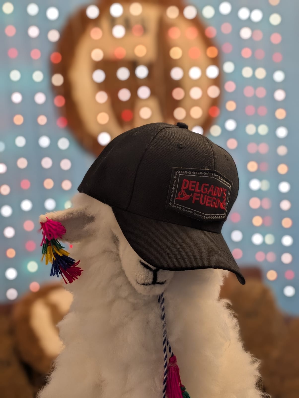 D. FUEGO BLACK BASEBALL HAT