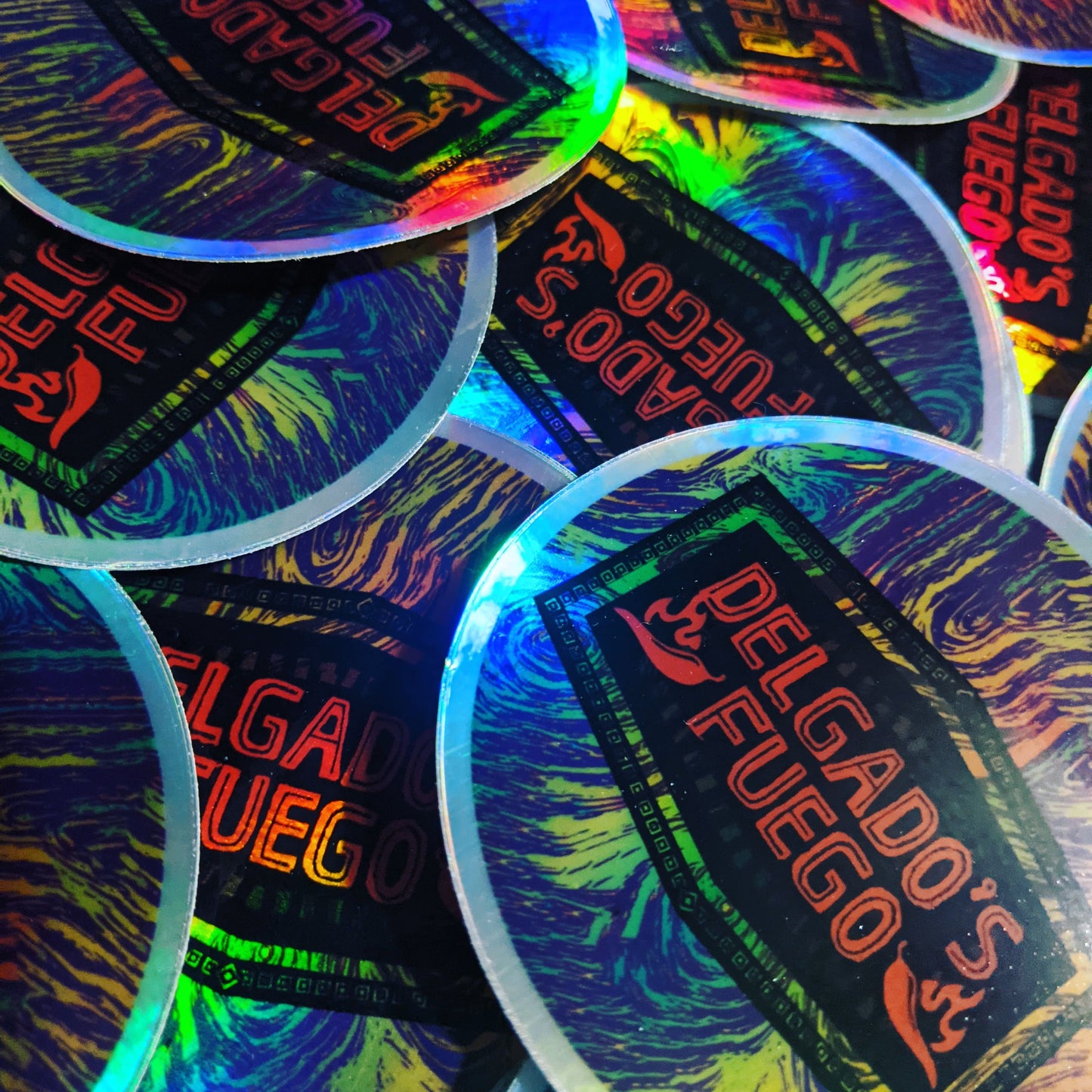 D. Fuego Holographic Sticker